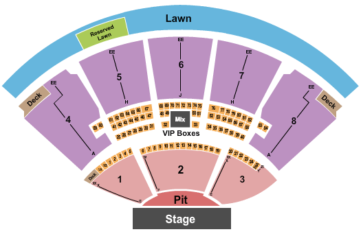 iTHINK Financial Amphitheatre Marilyn Manson Seating Chart